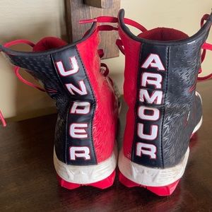 UA football cleats size 5.5Y